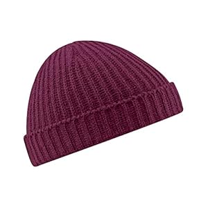 Beechfield Trawler Beanie Burgunderrot