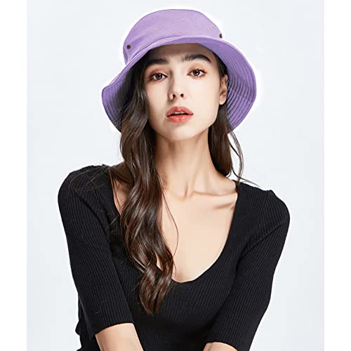 Image of Unisex Bucket Hat Summer UPF 50+ Sun Protection Outdoor Beach Fishing Travel Hiking Hat