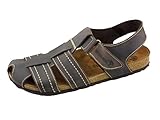 Marca: Inter-bios Inter-bios Sandalia Atlantico para Hombres, Talla 45, Color Marron