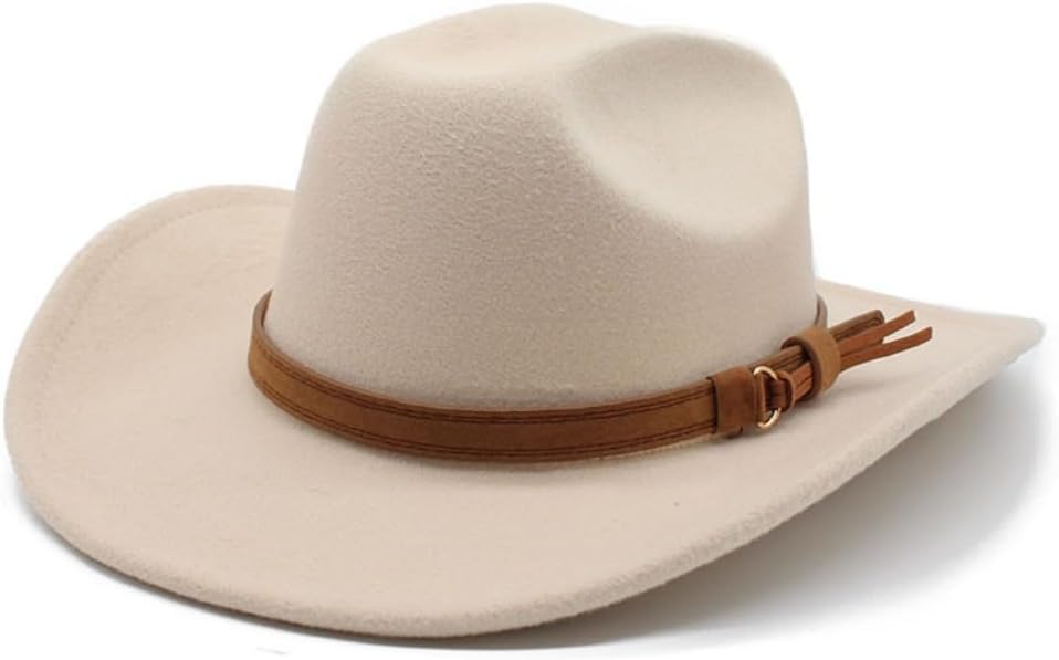 Classic Wool Fedora Hat, Brown, Wide Brim with Band Accent