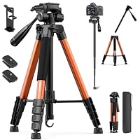Amazon | CAMBOFOTO 73インチカメラ三脚と一脚、プロフェッショナル