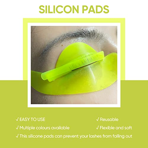 Libeauty Reusable Lash Lift Ribbon Eyelash Perm Pads Silicone Ribbons Tape Covering Glue Balm Self Sticky String Tool For Lash Curl 6 Piece #TOP1