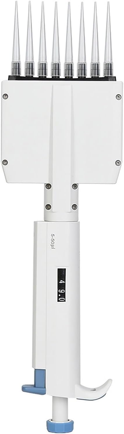 5‑50μl Vraiable Volume Manual Adjustable Mechanical Pipette Pipettor Pipet Laboratory Tool Pipet Pipettor Pipette