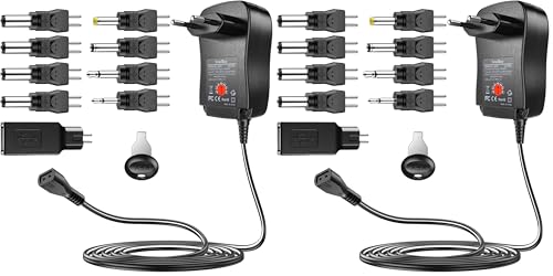 Adaptateur universel polarité inversée 30W SoulBay 3V 5V 6V 9V 12V transformateur domestique