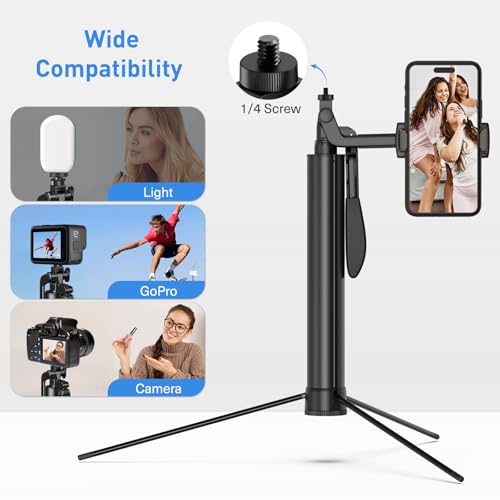 Liphisy SST01 72-Inch Metal Tripod And Selfie Stick For Cell Phone And Camera thumb #5