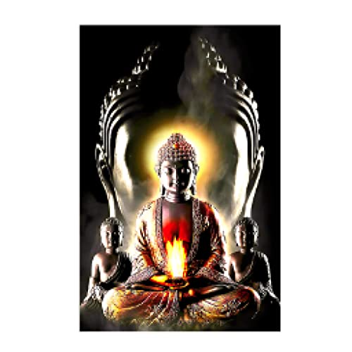 Toile art affiches imprime Bouddha peinture murale decoration interieure premium 80x110