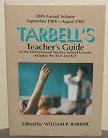 Tarbells Teachers Guide 0800712021 Book Cover
