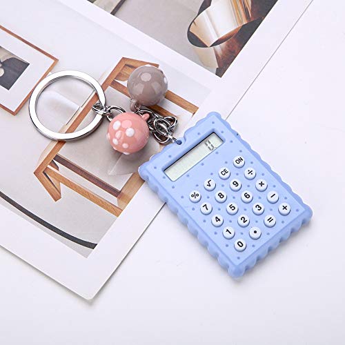 Queen.Y Mini Calcolatrice Portatile Portachiavi