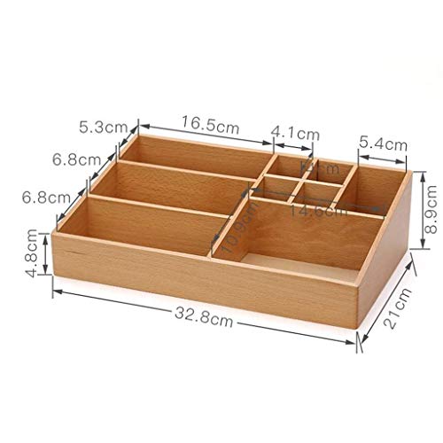 Boîte de rangement en bois avec montre Fandiao pour homme - 5