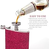 Zoom IMG-2 poraceous fiaschetta tascabile 8oz 240ml Zoom IMG-2 poraceous fiaschetta tascabile 8oz 240ml