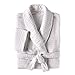 WellBeing Plush Robe, White, Xlarge