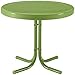 Crosley Furniture Gracie Retro 20-inch Metal Outdoor Side Table - Oasis Green