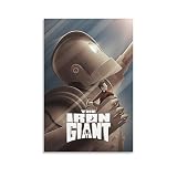 The Iron Giant Movie Posters Vintage Wall Posters for Room Aesthetic And Decor 2 Canvas Painting Wall Art Poster for Bedroom Living Room Decor 08x12inch(20x30cm) Unframe-style