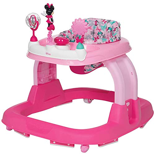 Disney Baby Ready, Set, Walk! 2.0 Developmental Walker, Minnie Bowtiful