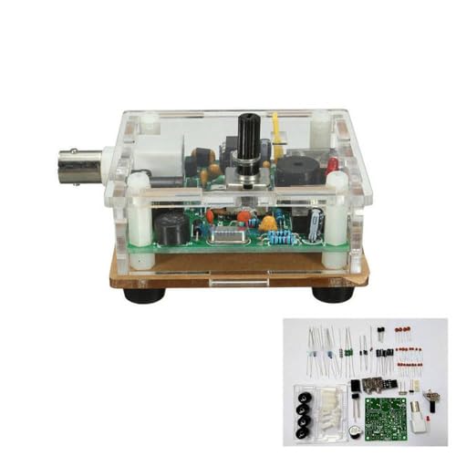 DC 9-13.8V S-Pixie CW QRP Shortwave Radio Transceiver 7.023Mhz+ Acrylic Case DIY kit
