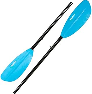 HydroPro 220 cm Carbon Fiber Kayak Paddle, Blue