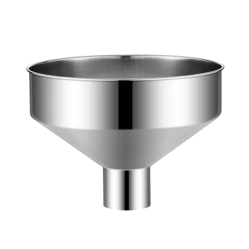 Imbuto in acciaio inox – Imbuto da cucina per uso alimentare per trasferire liquidi, spezie, ingredienti secchi e polvere