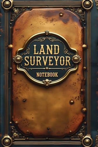 Land surveyor notebook: lined journal for men women coworker