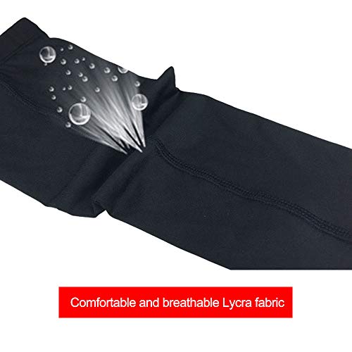 EJDTOP Mangas de proteção UV para homens e mulheres, 1 par de mangas de proteção para basquetebol, c