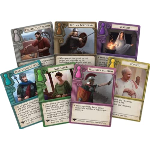 Pandemic Fall Of Rome, Adults And Family,Cooperative Board Game | Ages 8+ | 1 To 5 Players | Average Playtime 45-60 Minutes | Made By Z-Man Games #TOP5