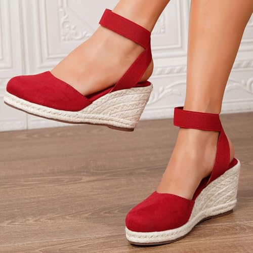 Wedges plateforme décontracté au style bohème pour les vacances - 2