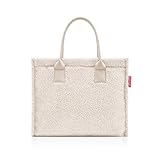 reisenthel daily shopper teddy sand – Moderner, geradliniger Shopper für jeden Anlass - praktische Handtasche, groß genug für Ihre Einkäufe und Ihre Alltagsgegenstände
