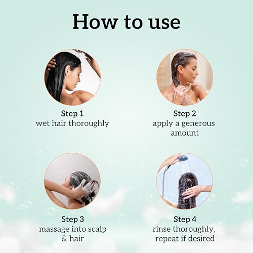 Image of inatur Keratin Shampoo - Hair Strengthening, Frizz Control, Color Protection | With Baobab Oil, Wheat Protein, And Pro-Vitamin B5 | Sulfate-Free, Natural, Vegan, Cruelty-Free| 250ml