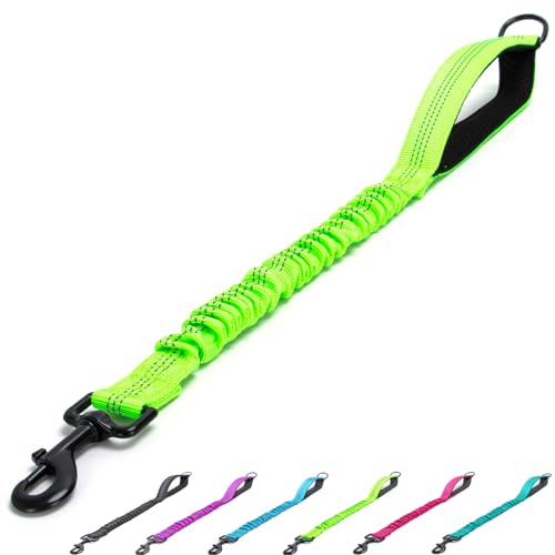 Mycicy Bungee Dog Leash Extender, 21' Shock Absorbing Leash Extension with Traffic Handle for Dogs...