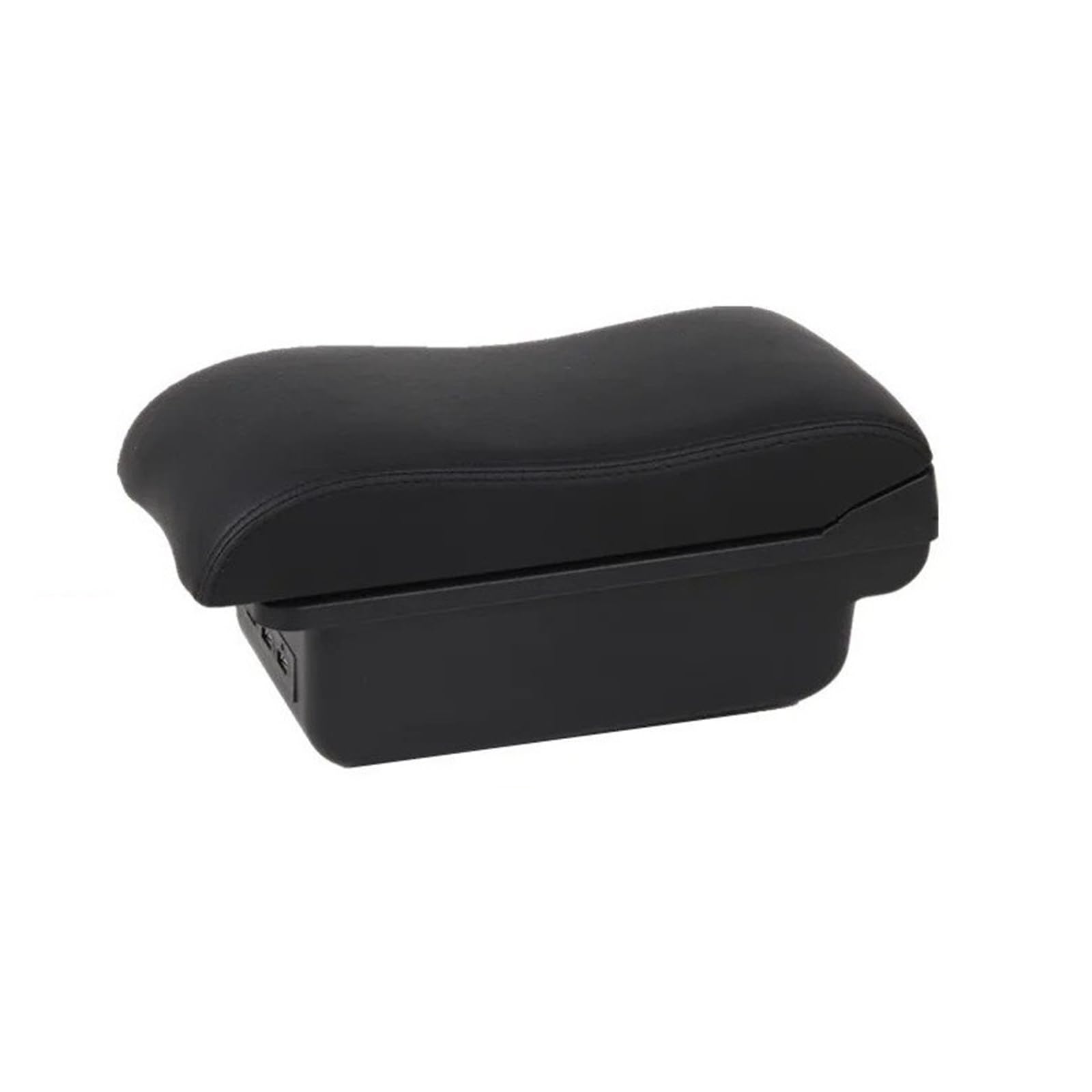 Umdjju B2 Black Line 3Usb For Peugeot 207 207Cc Car Armrest Box Central Storage Interior Dedicated Retrofit Accessories Car Centre Console Armrest Box(B2 Black Line 3Usb)