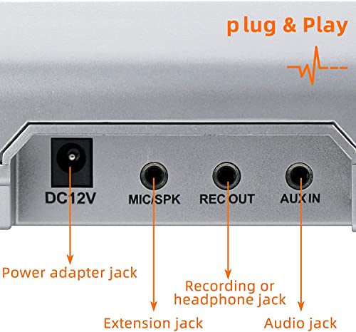 image for Retekess TW101 Window Speaker,Drive Thru Intercom System,Speak-Thru,Tw
