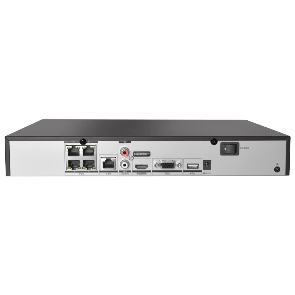 HIKVISION 4-CH 1U 4 PoE 4K NETWORK VIDEO RECORDER (DS-7604NI-Q1/4P) – Co