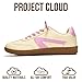 Project Cloud Kids Shoes for Girls & Boys - Non-Slip Memory Foam Girls Shoes - Lightweight Lace-Up Boys Fashion Sneakers Trendy (Little Irita,YEL,1) Yellow