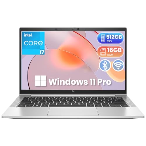 Amazon.com: HP EliteBook 830 G7 Laptop Windows 11 Pro, 13.3in FHD