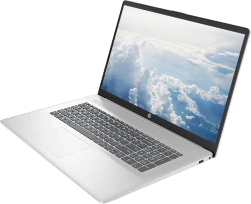 Image of HP 17.3 inch FHD Business & Student Laptop Computer, 64GB RAM 2.5TB Storage (2TB SSD+512GB Docking Station Set), 6-Cores AMD Ryzen 5, Windows 11 Pro, PLUSERA Earphones, Silver