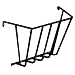 Intrepid International Hay Rack-Wall Mounted