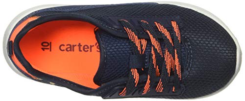 Carter's Boys' Paow Mesh Athletic Sneaker With Bungee Laces, Navy, 5 M Us Toddler #TOP4