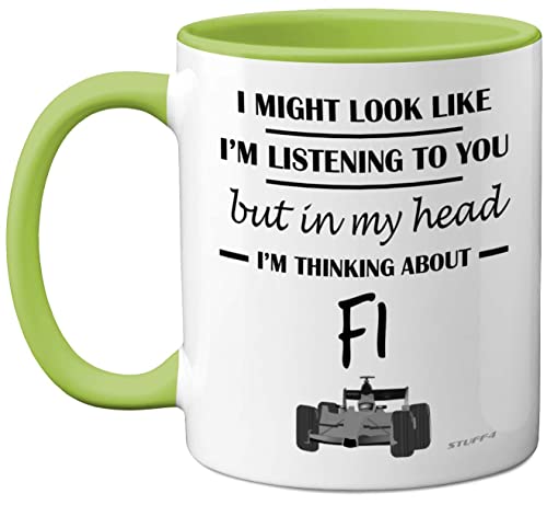 Stuff4 F1 Tasse Grün - In My Head