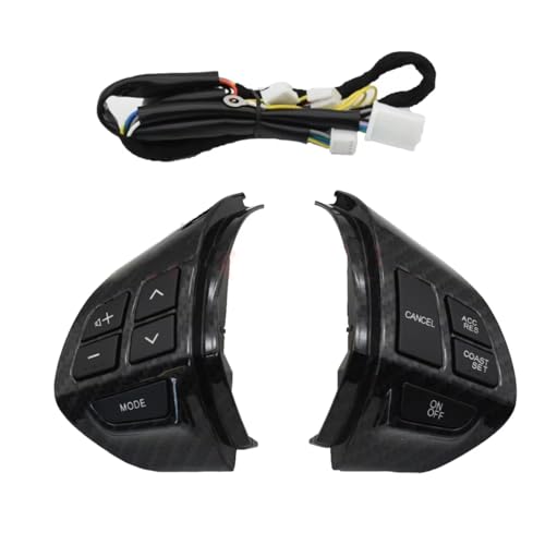 Bouton commande volant carbone pour vos trajets en Mitsubishi L200