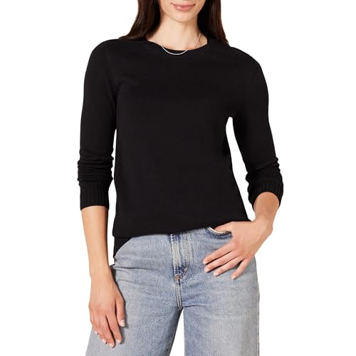 Amazon Essentials Damen Pullover Mit Rundhalsausschnitt Aus 100 % Baumwolle...