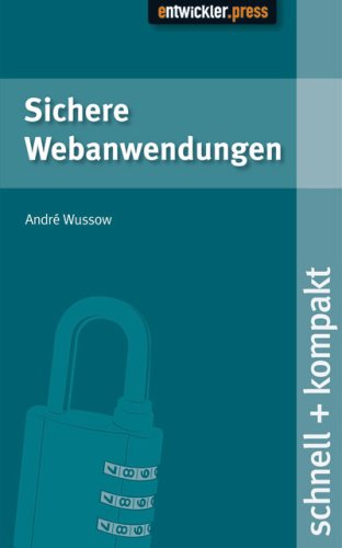 Preisvergleich Produktbild Sichere Webanwendungen