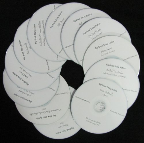 alcoholics anonymous big book cd - Alcoholics Anonymous Recordings of early AA members who had Stories in the 1st & 2nd editions of the Big Book set of 12 Cd's