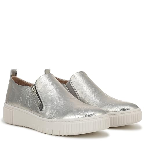 Naturalizer Women's Turner Sneaker, Silver Sand Faux Leather, 6 by Naturalizer - Image 7
