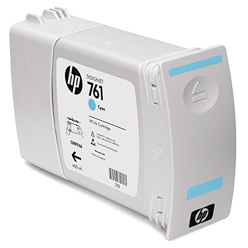 Cartouche d'encre Originale HP CM994A Cyan de 400ml avec rendu net de lignes fines