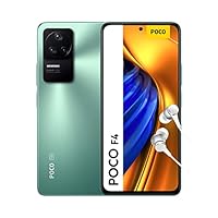 POCO F4 5G Smartphone+Kopfhörer, 8+256GB Handy ohne Vertrag, 6.67" 120Hz AMOLED DotDisplay, 64MP Hauptkamera mit OIS, 4500mAh, 67W Turbo Charge, Green(DE Version+2 Jahre Garantie)mit Alexa Hands-Free