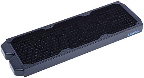 Alphacool NexXxos ST30 Full Copper Radiator, 360mm, Triple Fan, Black