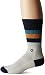 Stance Men's Llama Athletic Stripe Arch Support Classic Crew Sock, Navy, L