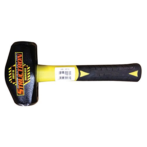 Structron 41512 HD4FG 4 lb. Drilling Hammer with 10.5" Yellow