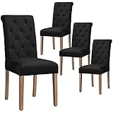 Mehrzweck und multifunktional: Unser Polsterstuhl mit elegantem Aussehen ermöglicht es, unseren Stuhl sowohl im Esszimmer als auch im Wohnzimmer zu verwenden. Sie können den Polsterstuhl als Esszimmerstuhl, zusätzlichen Stuhl in der Küche oder als Wohnzimmerstuhl verwenden.