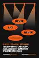 文学・小説 ND Never Say Never: Cross Canadian Ragweed, The Boys From