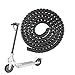 Atuka Cable Espiral de Scooter para Xiaomi m365 / Pro Scooter Ninebot Accesorios de Tubo de línea de Freno no tóxicos Tubo de enrollamiento Resistente Cable ignífugo Scooter